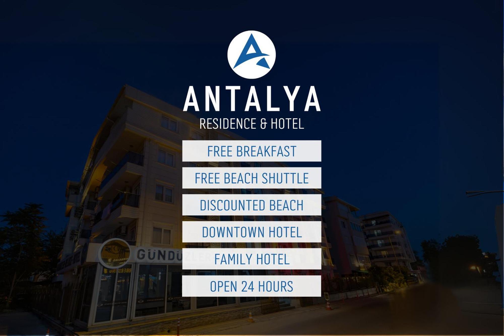Antalya Residence Hotel Экстерьер фото