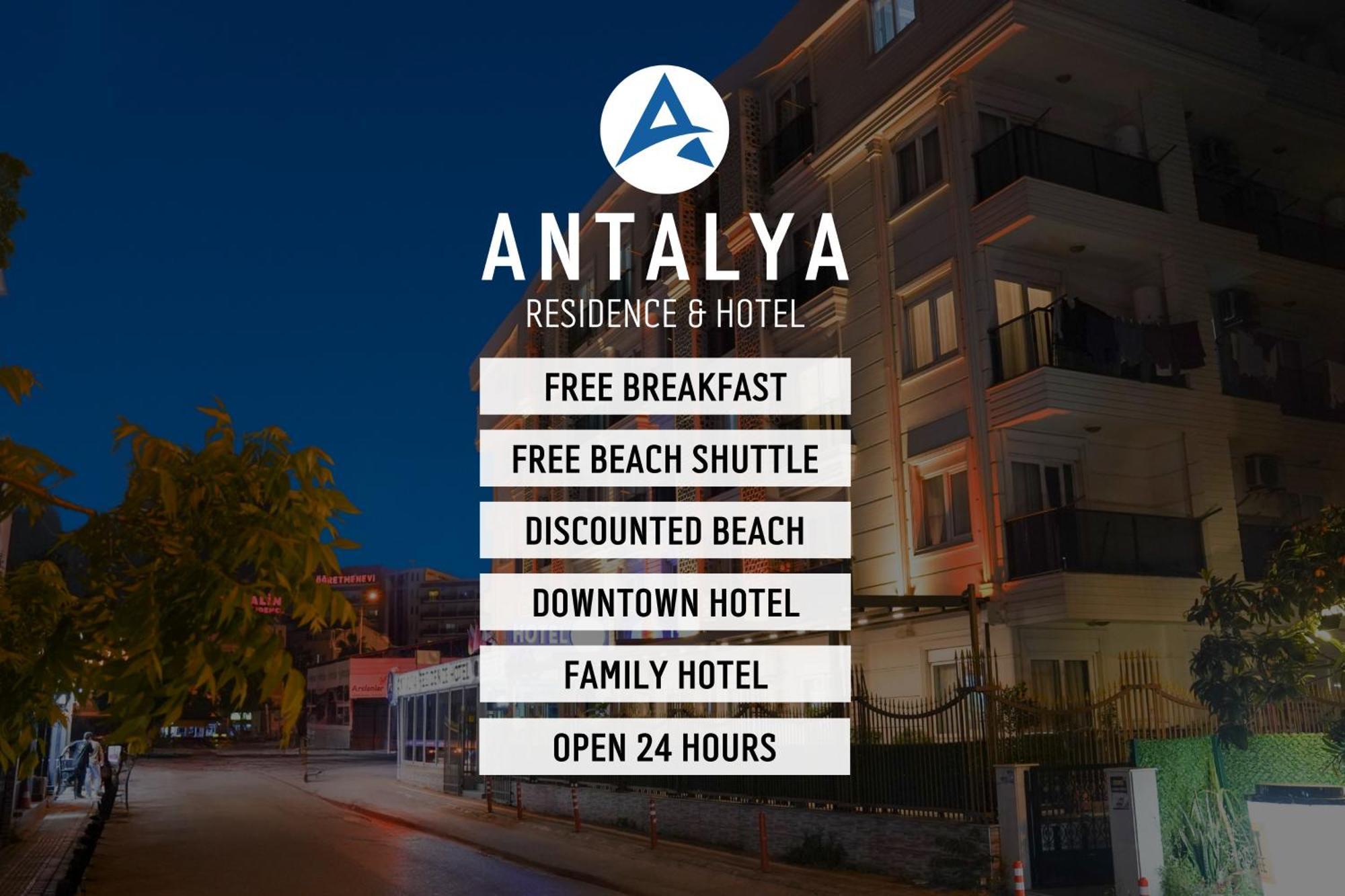 Antalya Residence Hotel Экстерьер фото